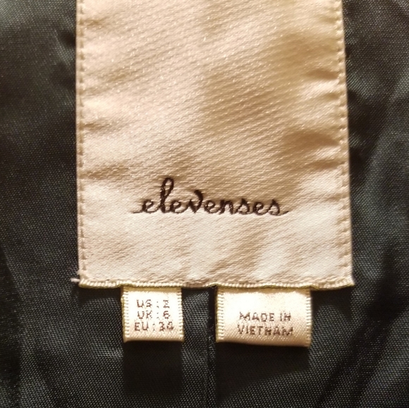 UNIQUE Anthropologie Elevenses Overcoat! Sz 2! - Picture 6 of 8